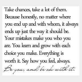 Take chances, Take a Lot of Them Vinyl Wall Art Inspirational Quotes Decal Sticker 18 X 20-Inch
