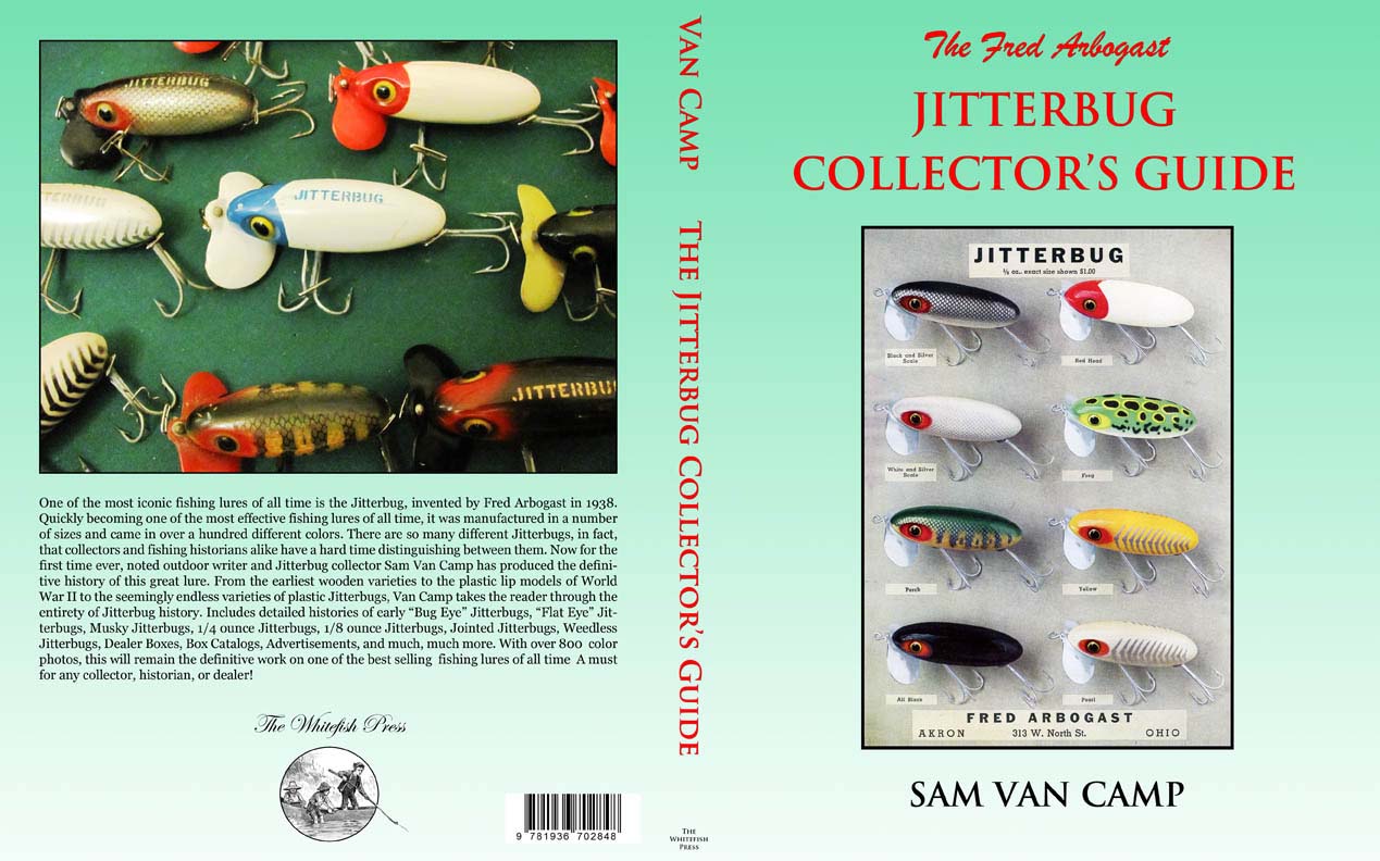 Vintage Fred Arbogast Jitterbug Fishing Lures Lot Weedless