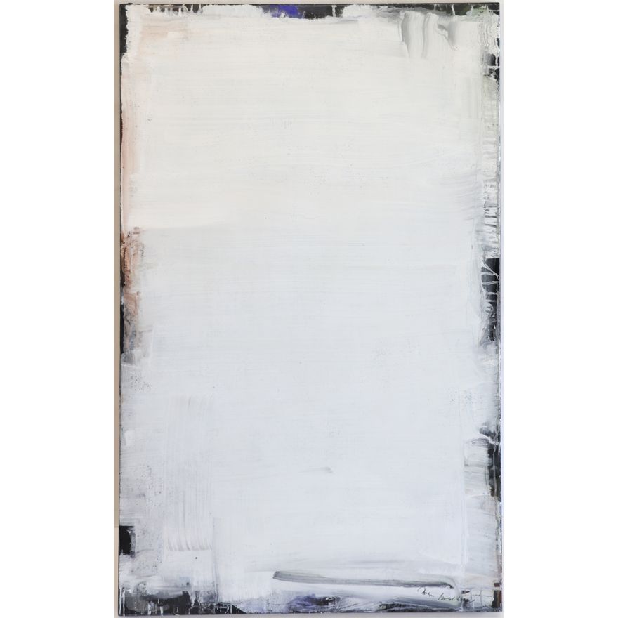 Joseph Goldberg ''Snow Field'' 2009 Encaustic