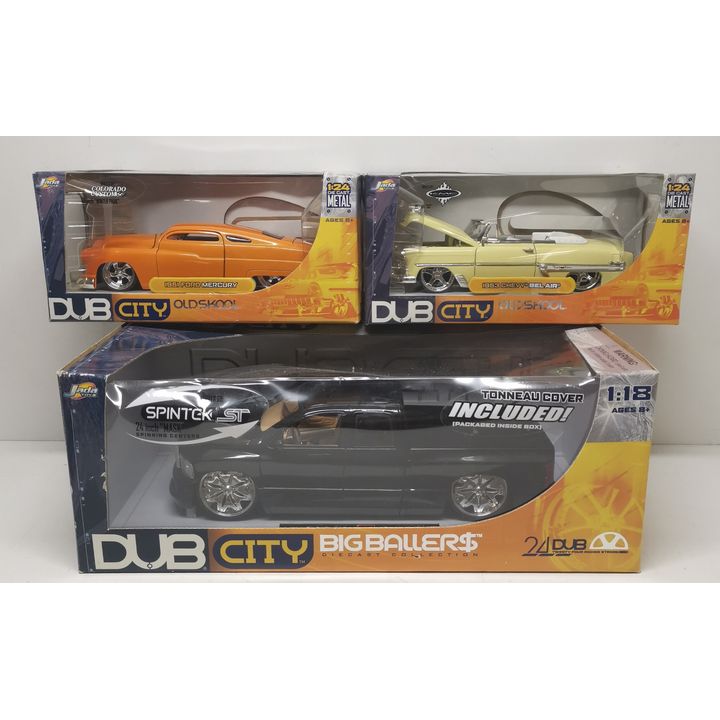 Dub City Die Cast Model Cars (x3)