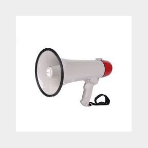 Megaphone 15W 12V with Siren 20 Econds Recording Function -- 51743/1229 AS B2 (S6)