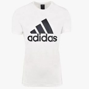 ADIDAS MENS BL SJ SHORT SLEEVE PERFORMANCE TEE WHITE XL - 52055/32283