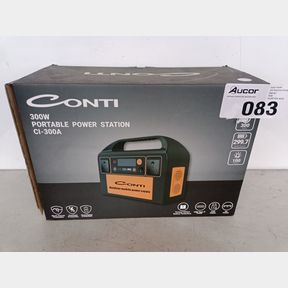 CONTI 300W POWER STATION | LITHIUM | DC- AC- USB | 298 WH | CI-300A