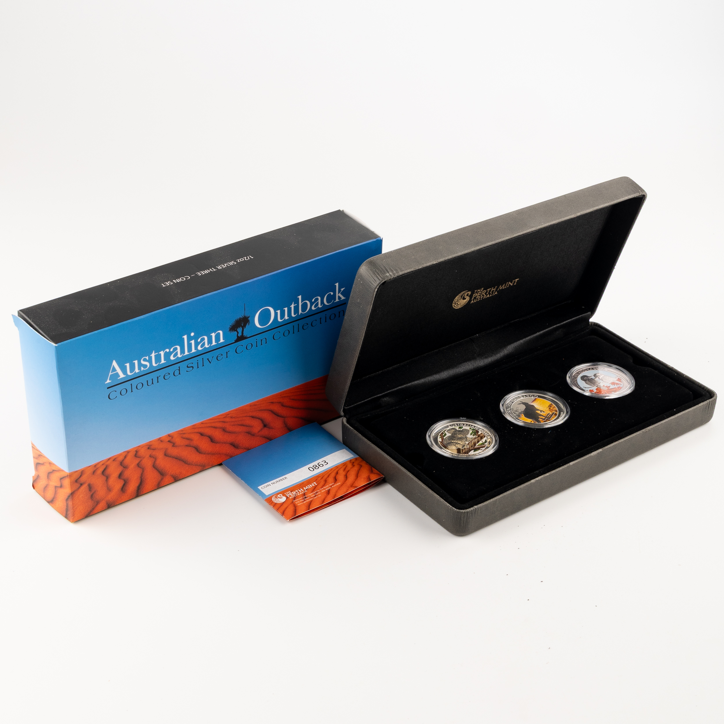 Elizabeth II, Perth Mint - Australian Outback, Fifty Cents, 2013, FDC