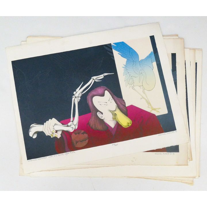15pc Deborah Horrell ''Ichikawa's Encounter with the Tsurel Apparition''
