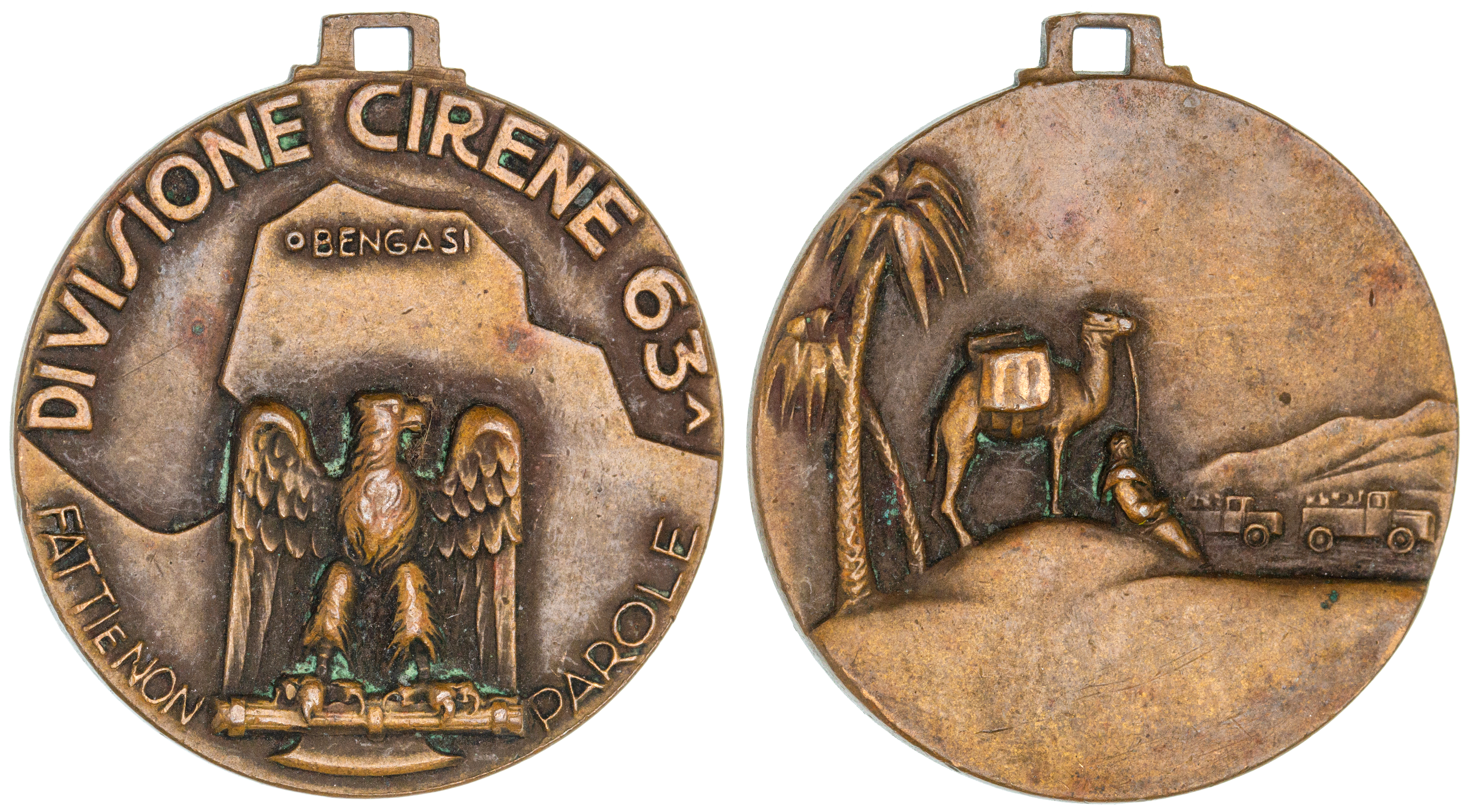 Italy, Campaign Medal, 1942, VF
