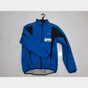ARSUXEO MEN S CYCLING JACKET - BLUE - BLUE / BLACK - MEN XL -