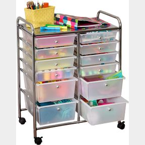 ***12 DRAWER ROLLING STORAGE CART ORGANIZER 51712C***
