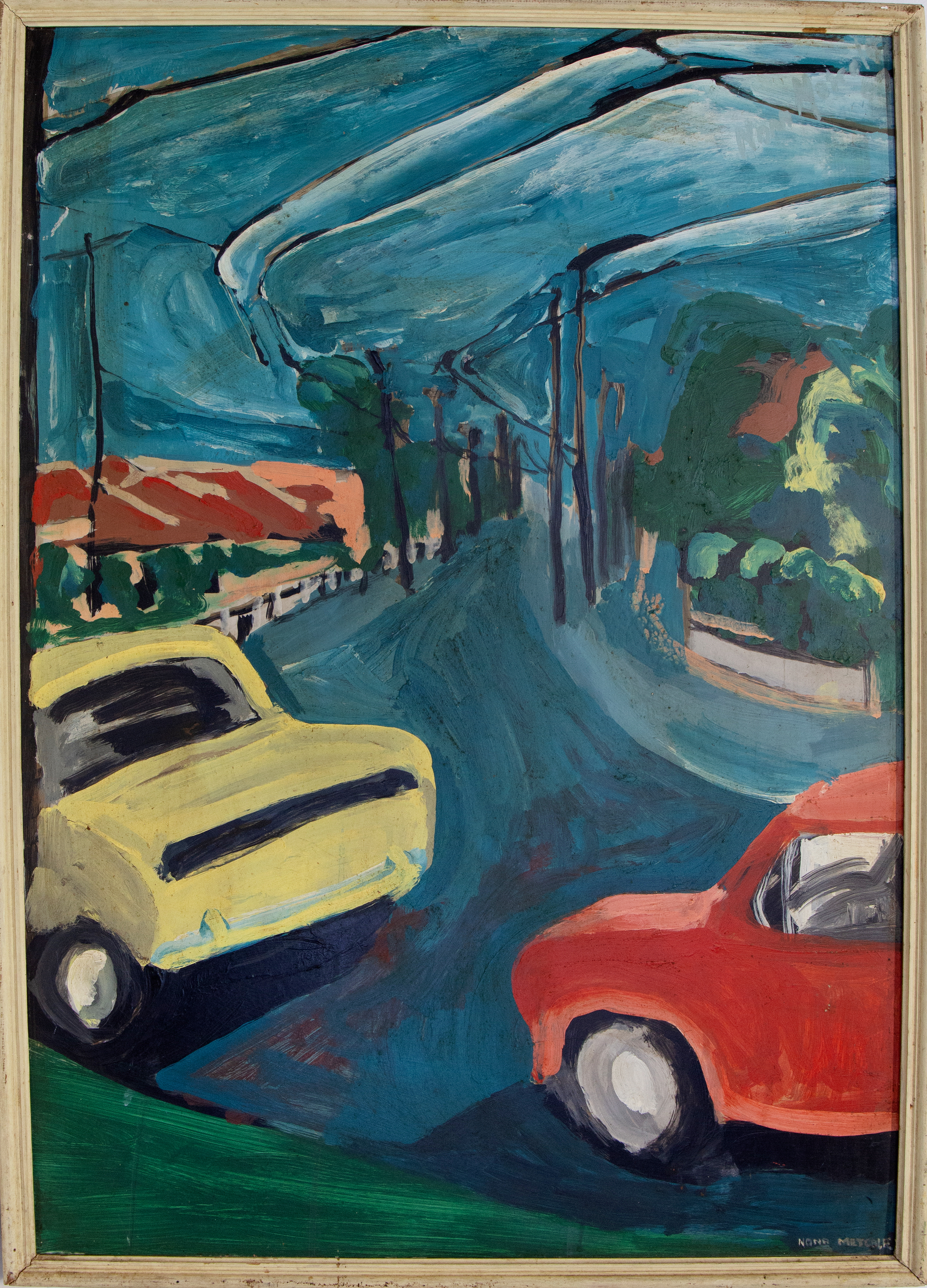 Nona Metcalfe, 'Trolley Bus Lines - Coorparoo', 1967,