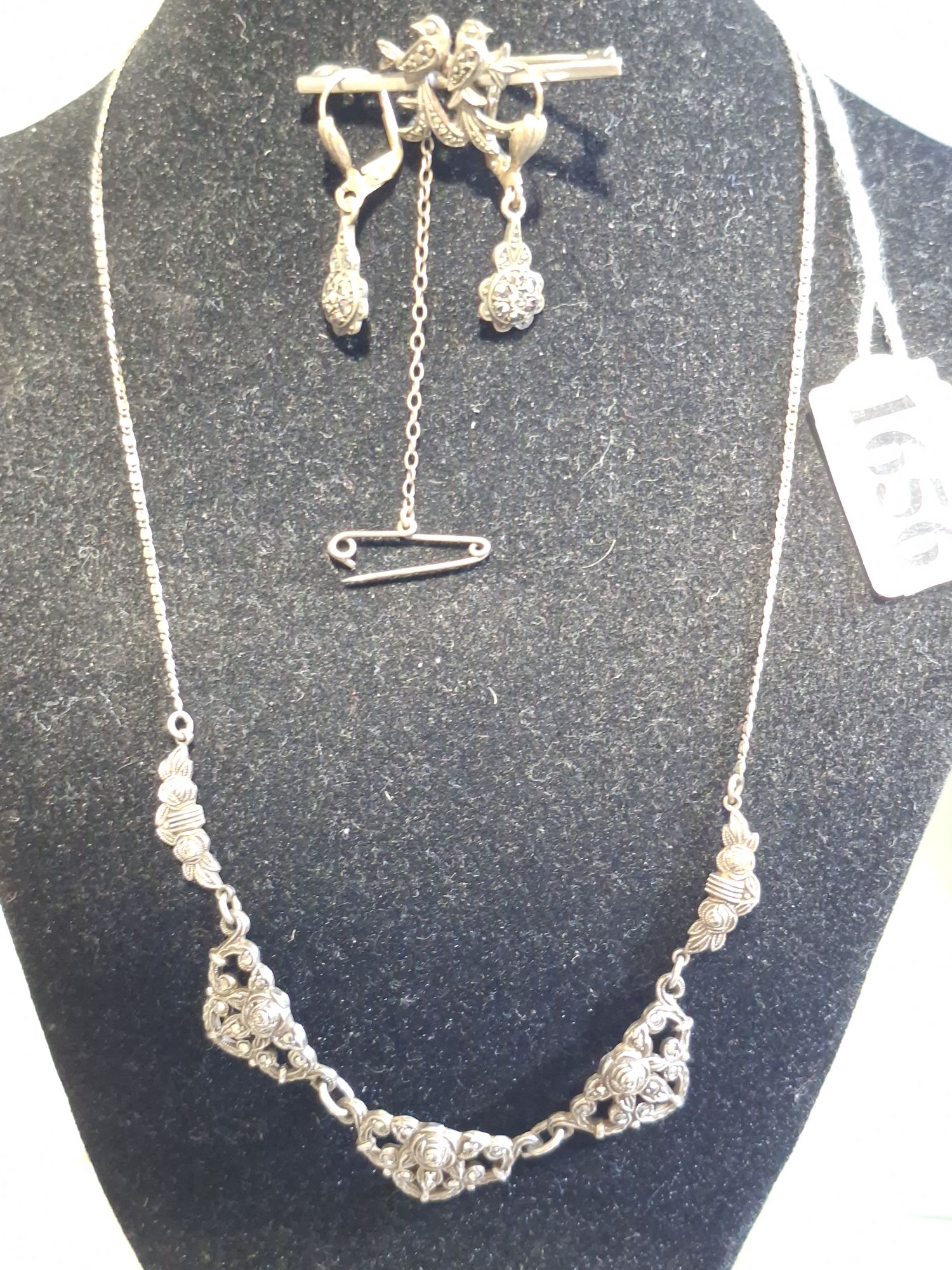 Sterling Silver Marcasite Jewellery
