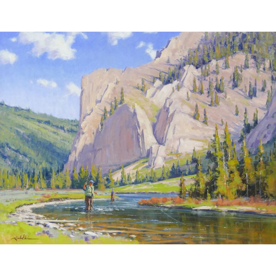 Kimbal Warren ''Gone Fishing'' 2005 Oil on Canvas
