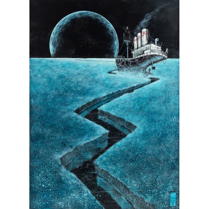 Dariusz Franciszek Różyc | Charon z cyklu nie tak odległe, 2025