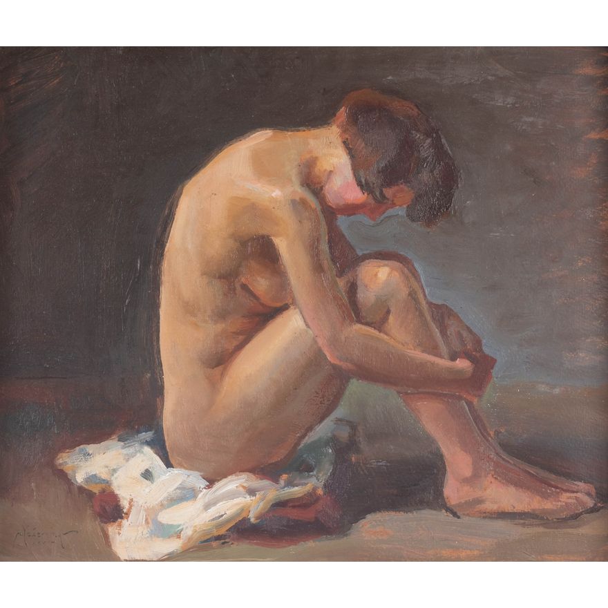 Maksymilian Feuerring | Siedząca, 1927 r.