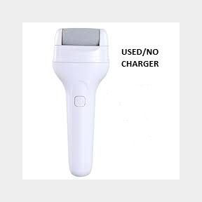 Professional Electric Foot File Waterproof Callus Removal Foot Care (USED/NO CHARGER)- White | 51745/1349 B2 (S7)