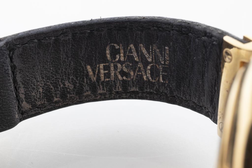 Sold At Auction: Gianni Versace Solid 18K Yellow Gold