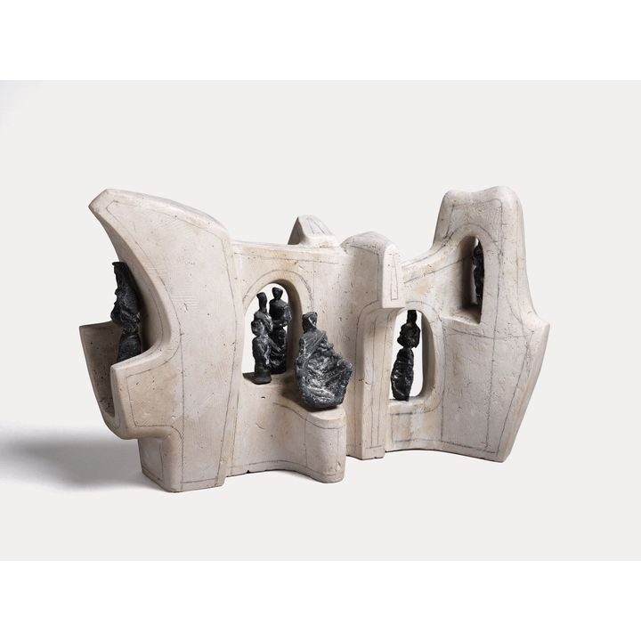 Russell Clark 'Sculptural Marquette for University of Canterbury Water Fountain'