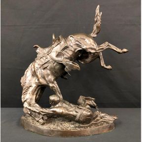 Wicked Pony - A Vintage Remington Recast Bronze
