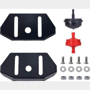 MIKATESI 1740912BMYP SNOW BLOWER SKID SHOES KIT (METAL) FOR MURRAY CRAFTSMAN BS SNOWBLOWER SNOW THROWER REPLACEMENT PARTS - HEIGHT