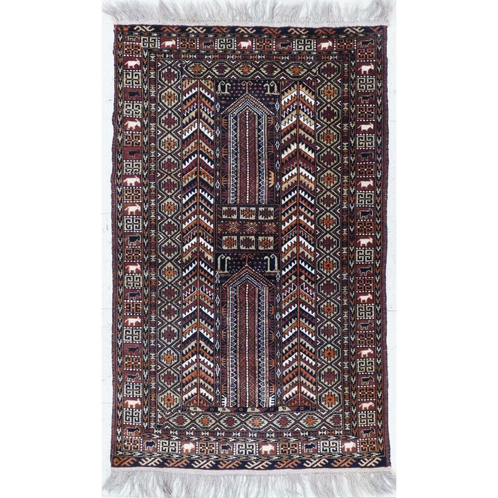 Turkmen Ensi Prayer Rug 4'8''x2'11''
