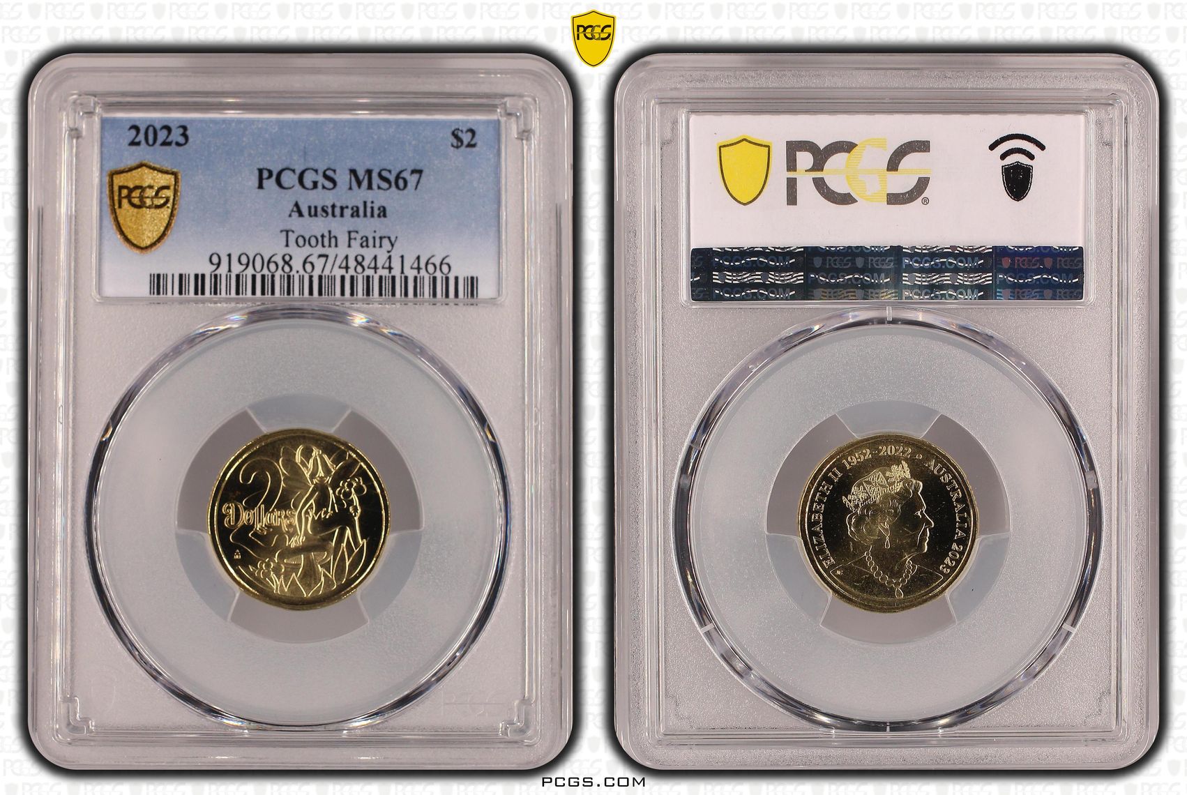 Tooth Fairy, Two Dollar, 2023, PCGS MS67