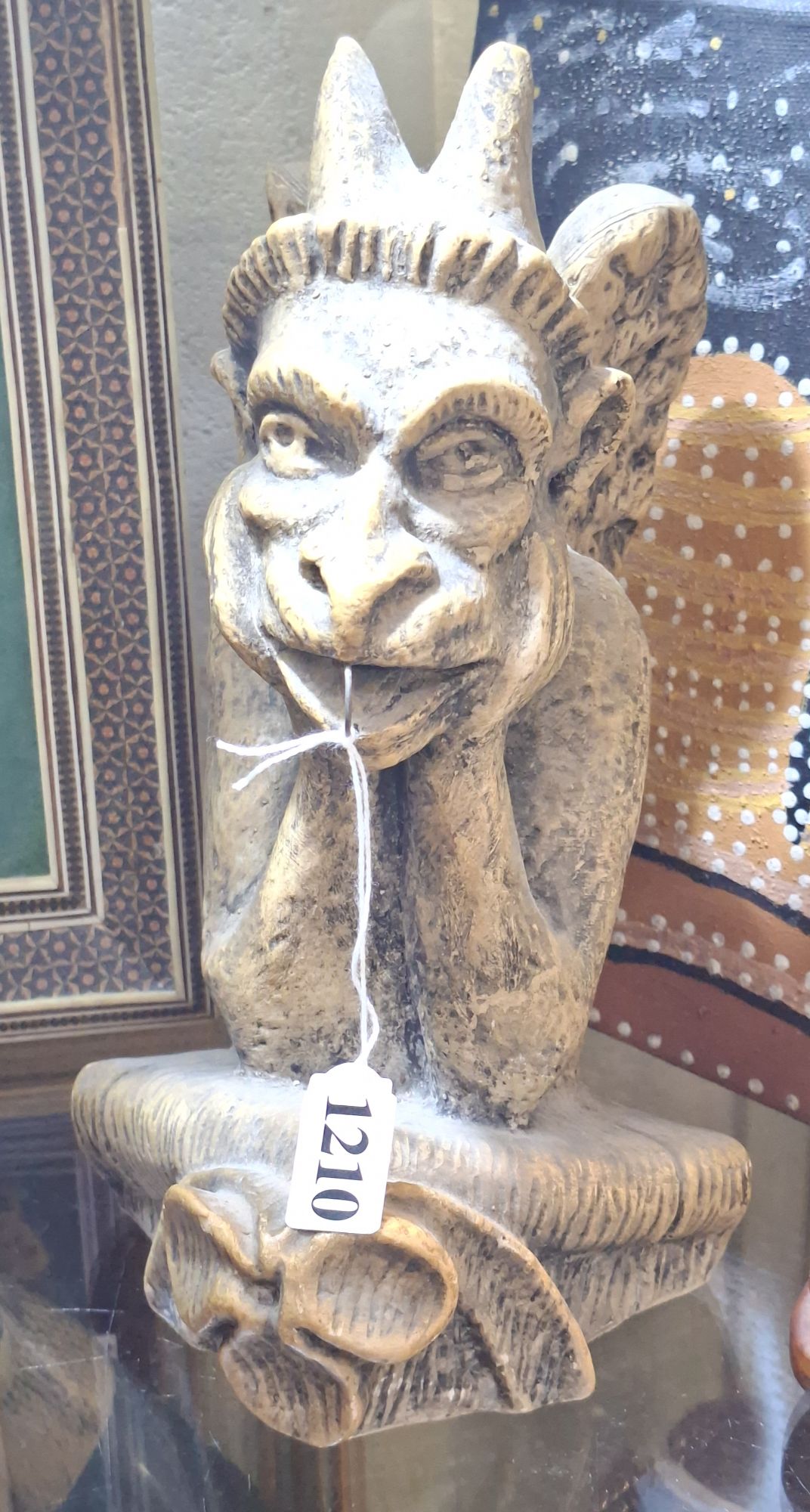 Concrete Gargoyle Statue