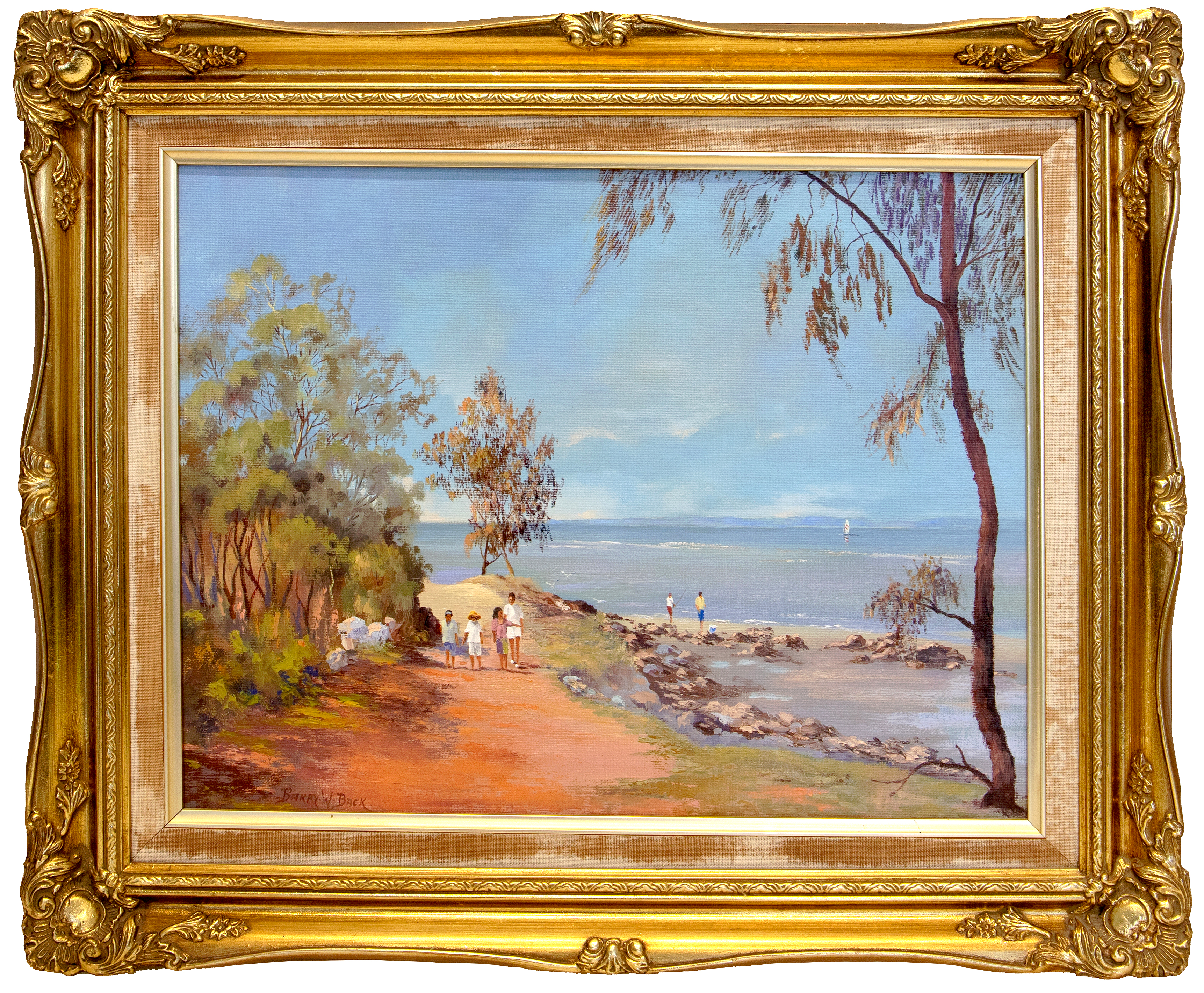 401 · Barry W. Back, 'Around the Edge - Shorncliffe', 1996