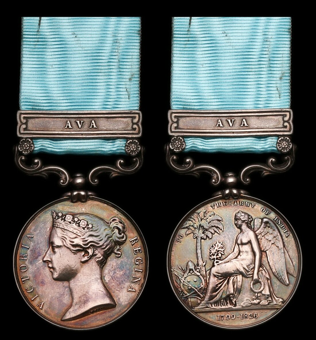 The outstanding Army of India Medal awarded to Lieutenant-General Sir H ...