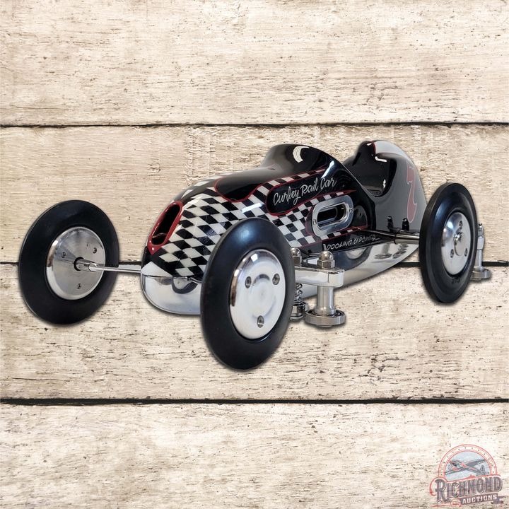 1949 Curly Rail Car Dooling Powered Tether Car