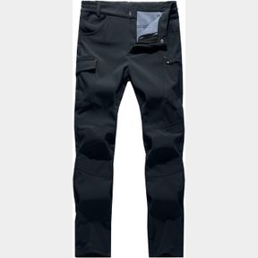 WOMENS SNOW SKI PANTS WATERPROOF WINDPROOF FLEECE LINED WARM HIKING INSULATED PANTS (DARK GREY - XL)