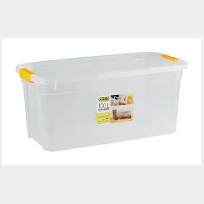 Addis - 100L Clear Storage Box XL -51719/2000 B2 S7