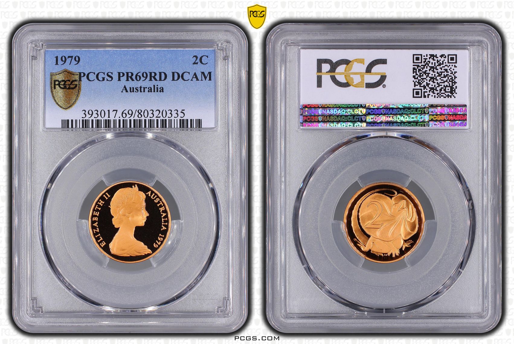 Two Cent, 1979, Pcgs Pr69dcam