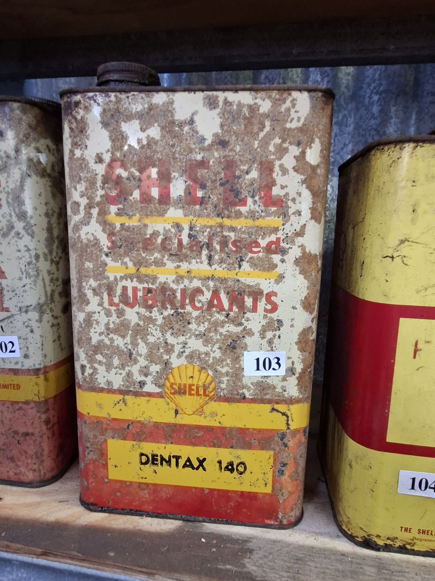 Shell Oil Can