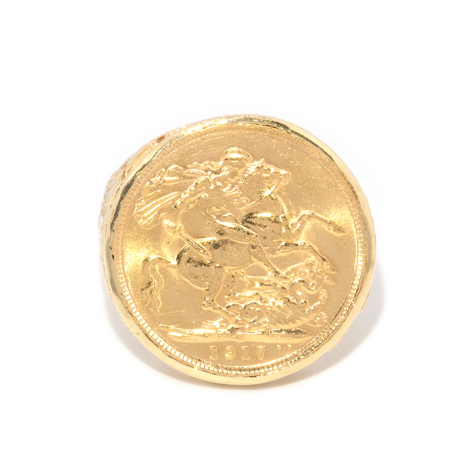 18ct Sovereign Ring
