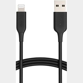 AMAZON BASICS USB-A TO LIGHTNING ABS CHARGER CABLE, MFI CERTIFIED CHARGER FOR APPLE IPHONE 14 13 12 11 X XS PRO, PRO MAX, PLUS, IP