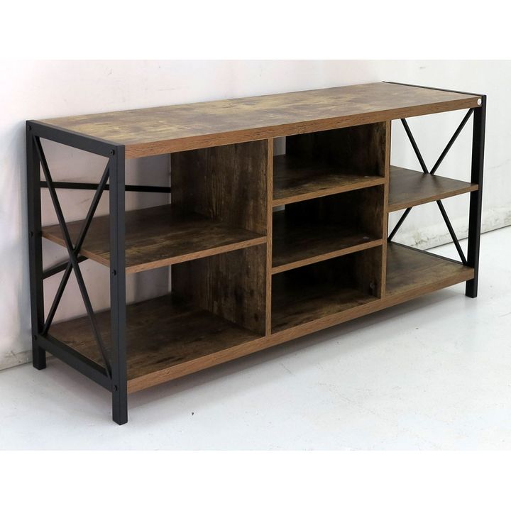 STEEL AND WOOD PLASMA STAND