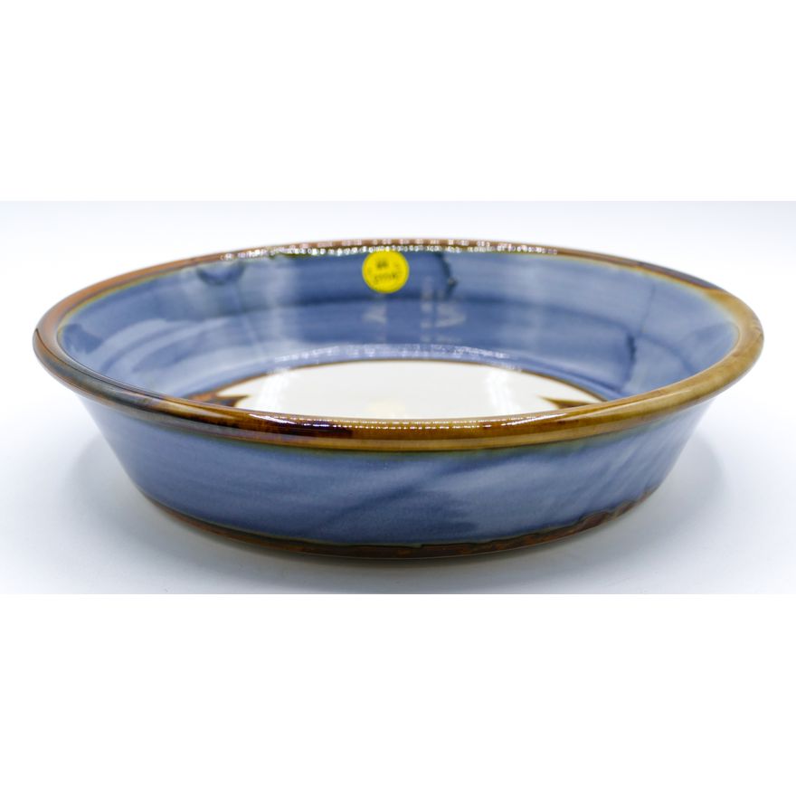 Sam Scott Glazed Pottery Baking Dish 10''x2''