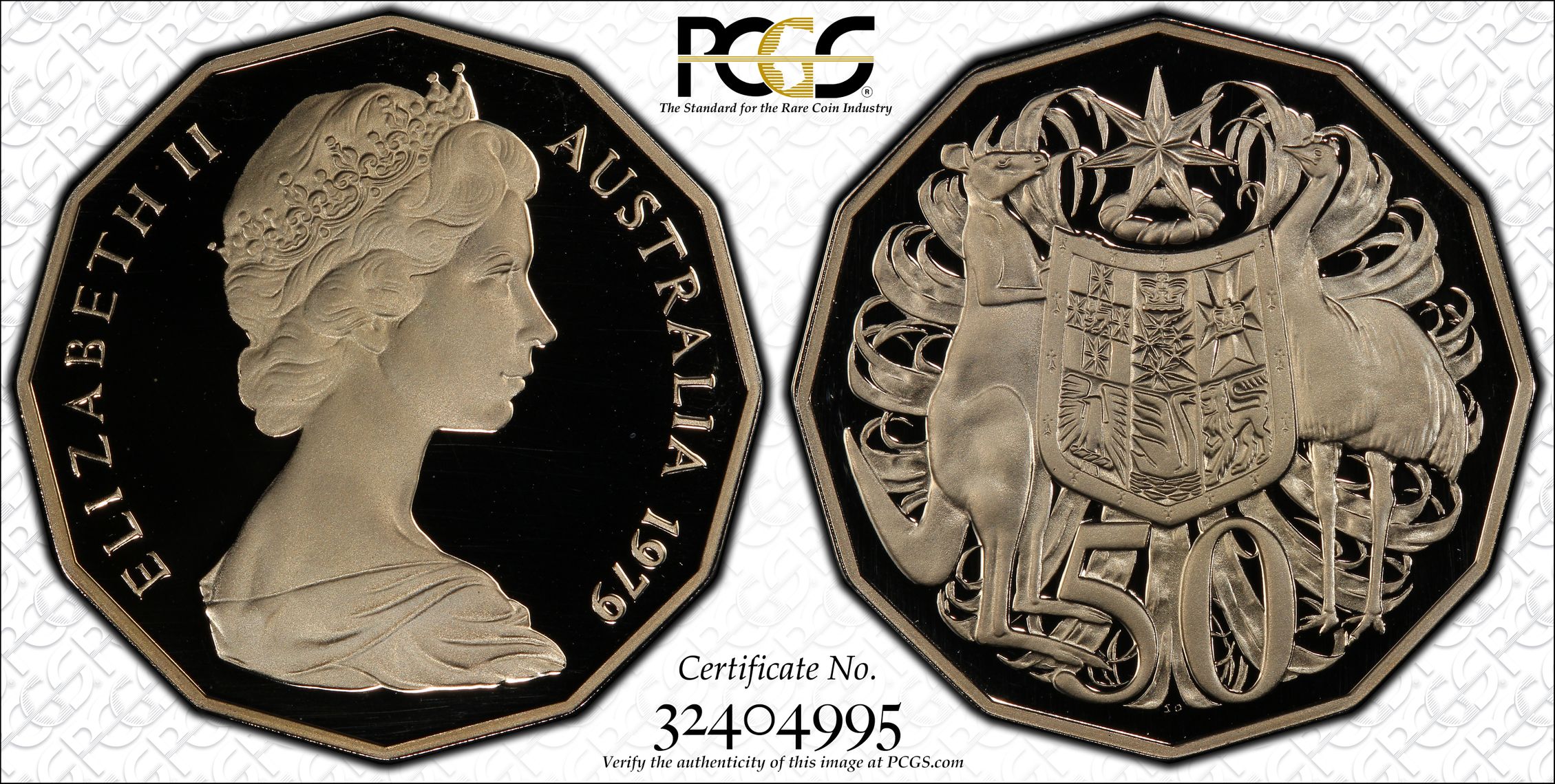 Fifty Cent, 1979, PCGS PR69DCAM