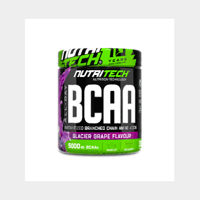 Nutritech - All Day BCAA 5000 180g - Glacier Grape Flavour | AS 51663/60839 B1 (S6)BB