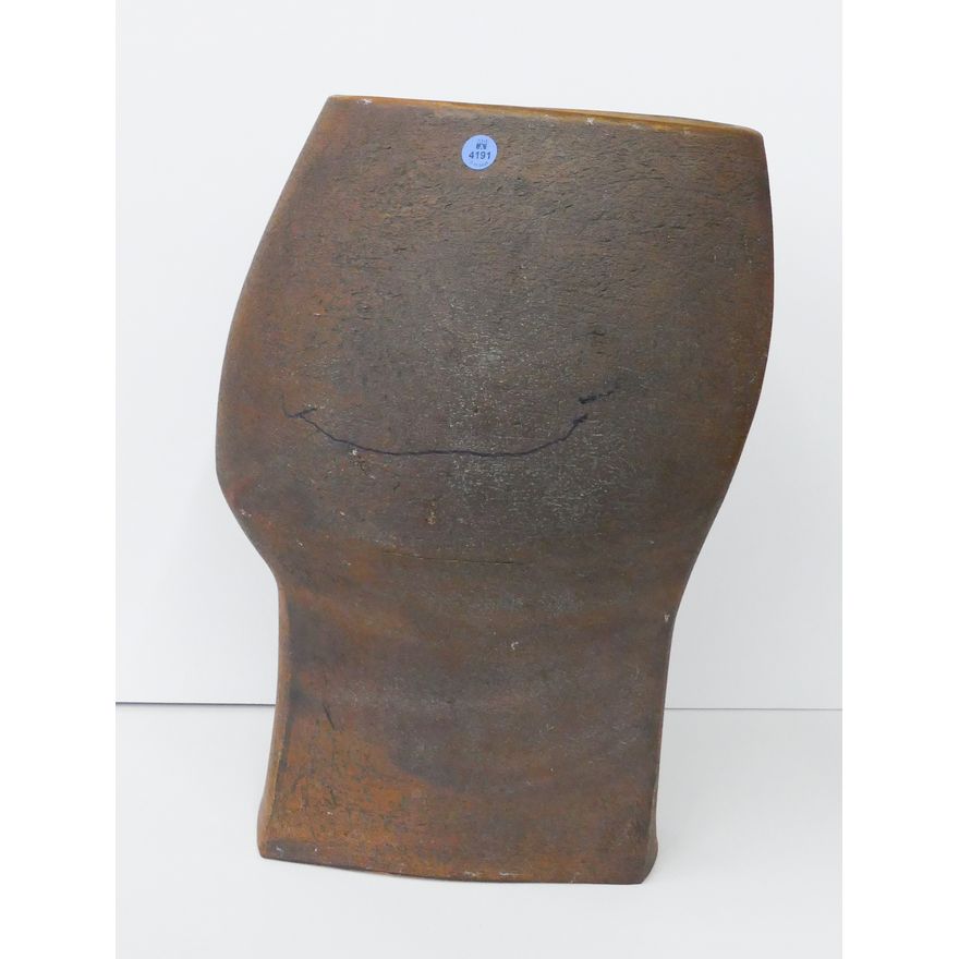 Clayton James Large Ceramic Head Vessel 18''x12''
