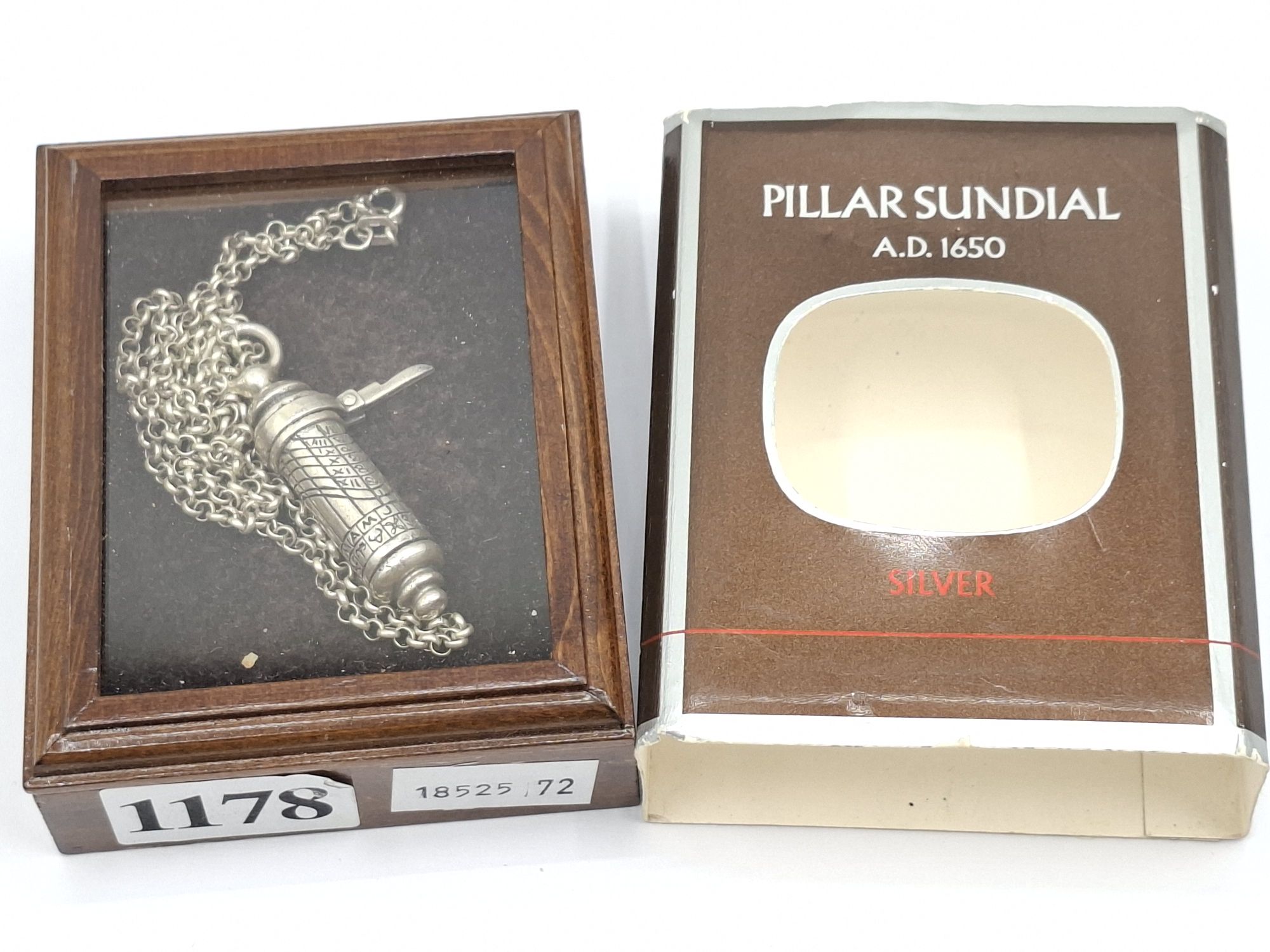 1178 · SILVER PILLAR SUNDIAL