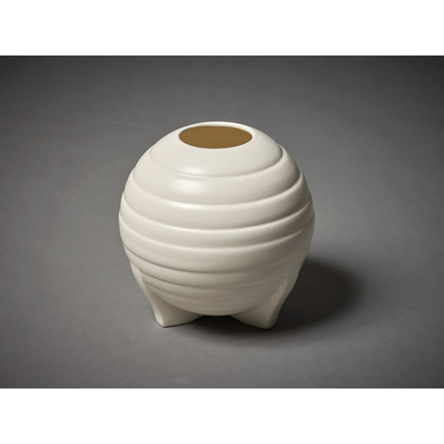 Crown Lynn Potteries - Ribbed vase