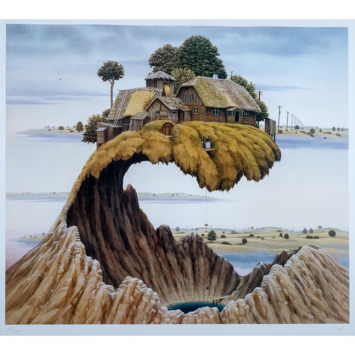 Jacek Yerka | Nie trzaskać drzwiami