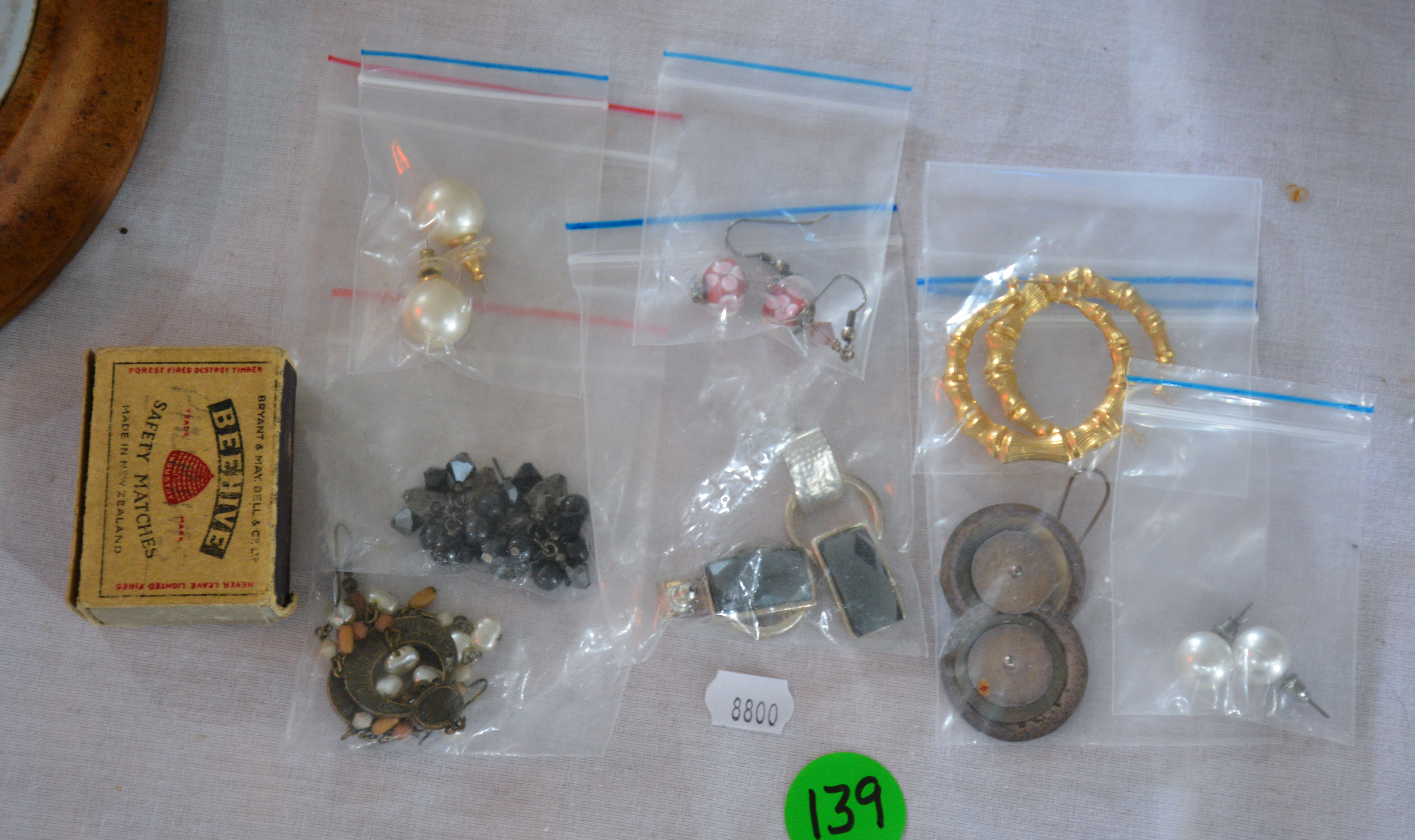 Costume Jewellery Earrings — NZ auction result