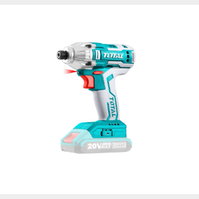 TOTAL TOOLS 20V DRILL AND IMPACT DRIVER WITH 1 X BATTERIES CHARGER -