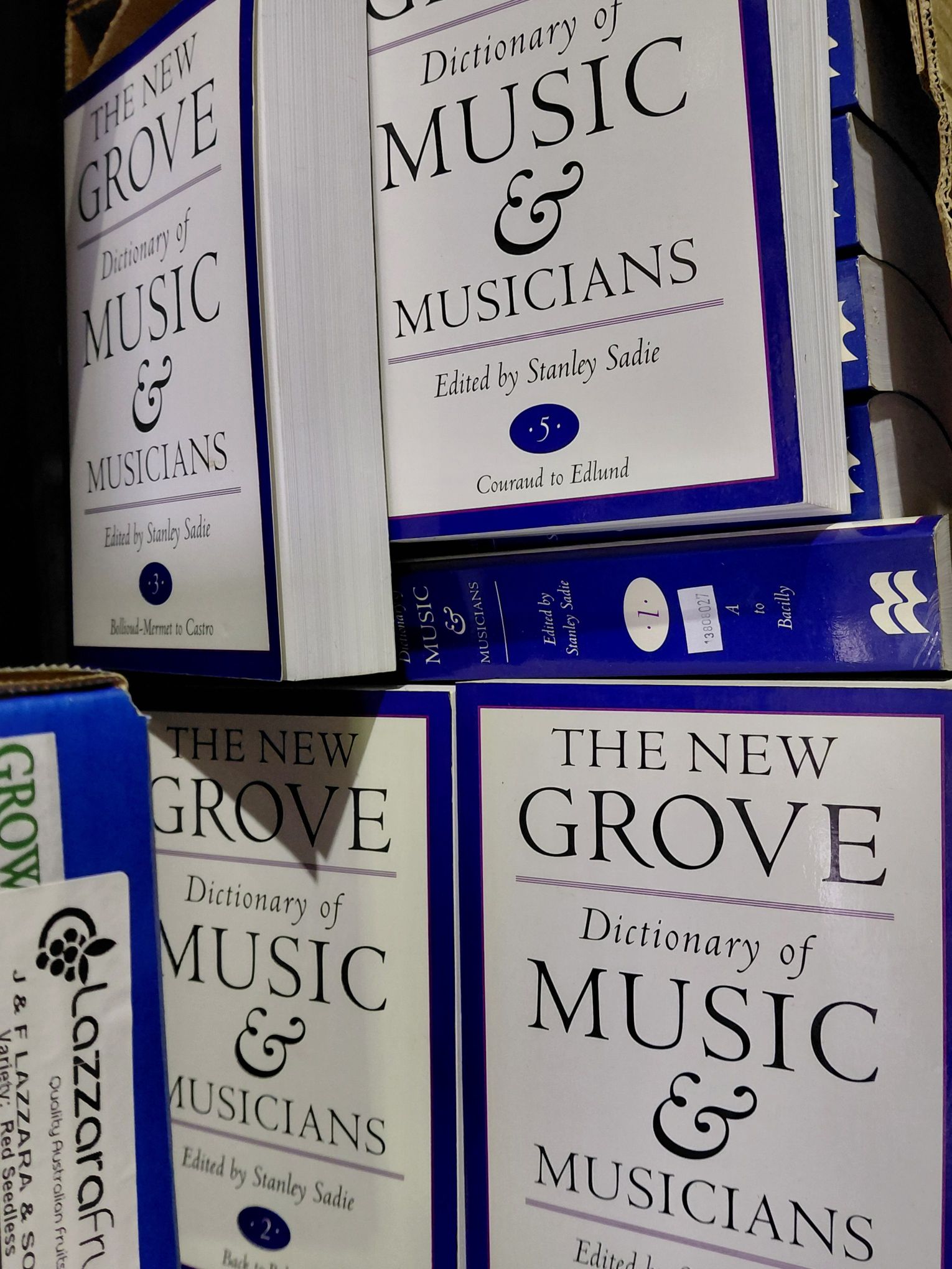 THE NEW GROVE MUSIC SET