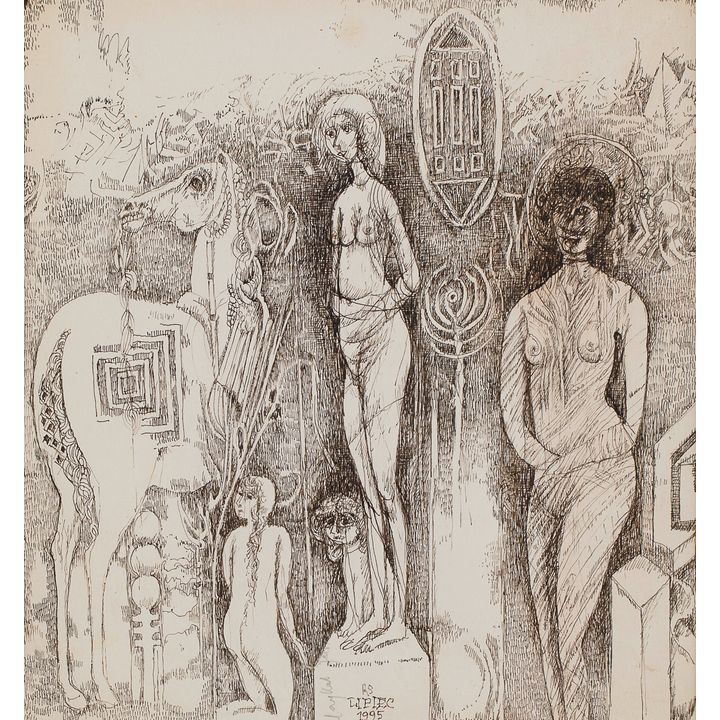 Ryszard Stryjec | Scena symboliczna, 1995
