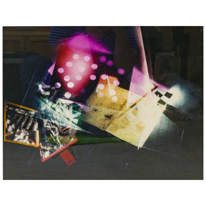 Thom Semper ''Unsealed Letter'' 1985 Color Photo Framed- 22x28''