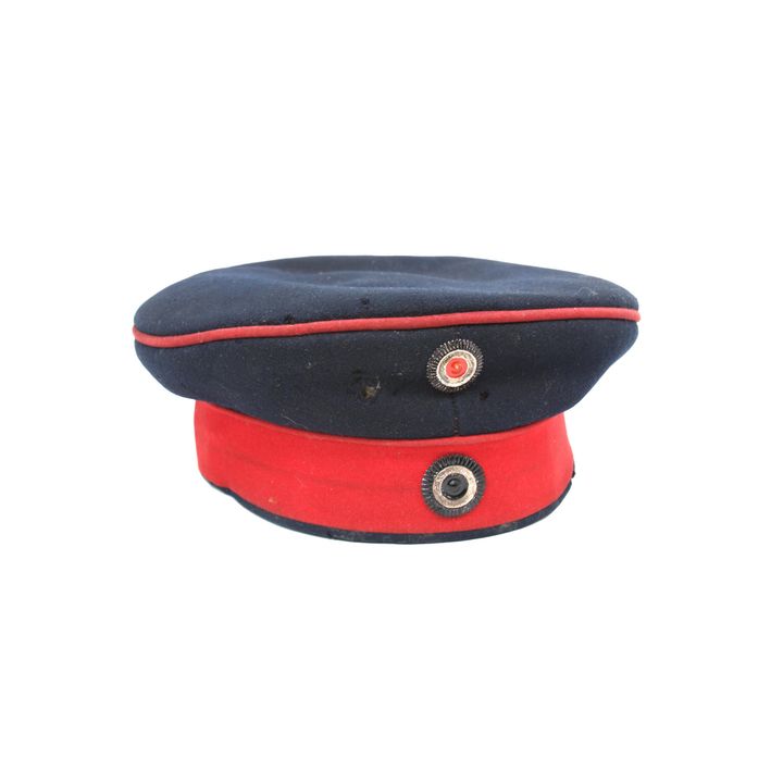 CZAPKA ŻOŁNIERZA PIECHOTY PRUSKIEJ, I W. ŚW.