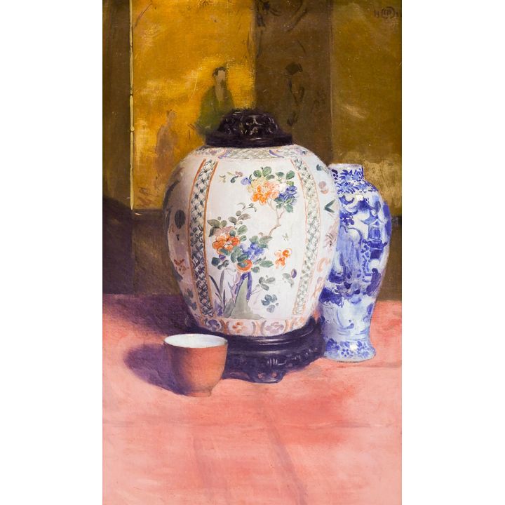 Hermann Dudley Murphy ''Kangxi Still Life'' 1906 Oil