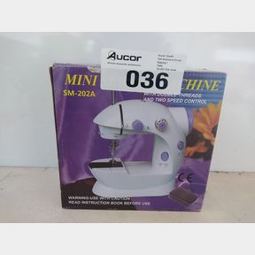 PORTABLE SEWING MACHINE WITH EXTENSION TABLE AND LIGHT FOR BEGINNER AND DIY